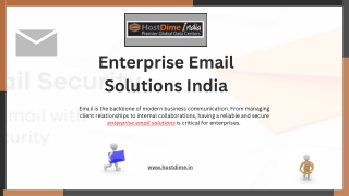 enterprise email solutions india