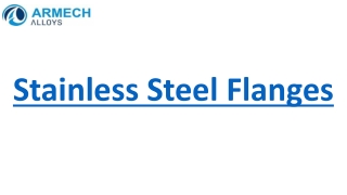 Stainless Steel Flanges