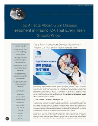 5 Facts You Should Know About Gum Disease