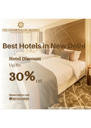 Best Hotels in New Delhi – Affordable & Luxury Stays with Up to 30% Off!