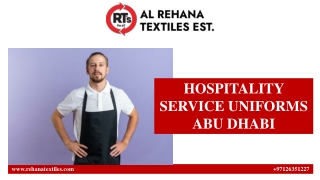 HOSPITALITY SERVICE UNIFORMS ABU DHABI (1)