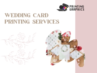 Stunning Wedding Card Printing Services: Personalized, Elegant, and Trends