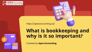 What is bookkeeping and why is it so important