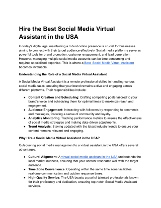 hire-the-best-social-media-virtual-assistant-in-the-USA