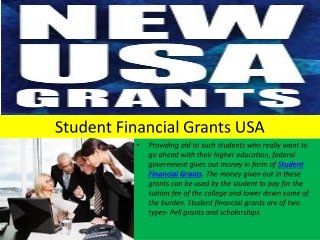 Student Financial Aid Programs