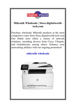 Mikrotik Wholesale   Store.digitalworld-tech.com