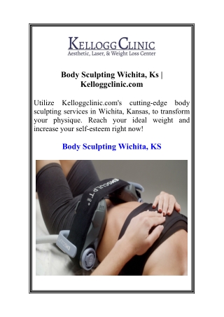 Body Sculpting Wichita, Ks   Kelloggclinic.com