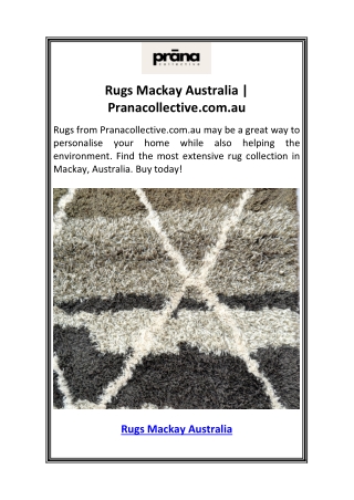 Rugs Mackay Australia  Pranacollective.com.au