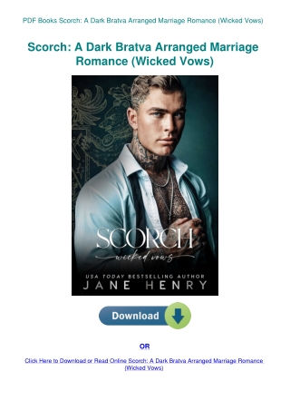 PDF Books Scorch A Dark Bratva Arranged Marriage Romance (Wicked Vows)