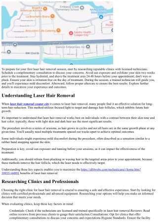 How to Prepare for Your First Laser Hair Removal