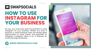 How to use Instagram for your business