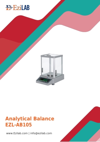 Analytical-Balance-EZL-AB105