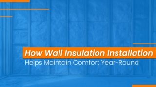 Expert Insulation Installation for Homes