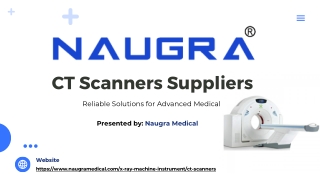 CT Scanners Suppliers