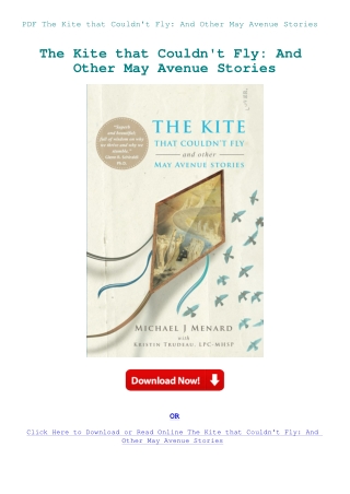 PDF The Kite that Couldn't Fly And Other May Avenue Stories