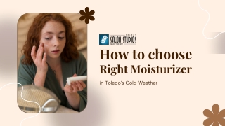 How to Choose the Right Moisturizer in Toledo's Cold Weather