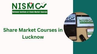 share market courses in lucknow