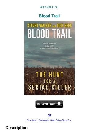 Books Blood Trail