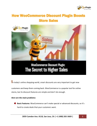 How WooCommerce Discount Plugin Impacts Store Sales