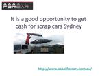 Cash For Scrap Cars Sydney