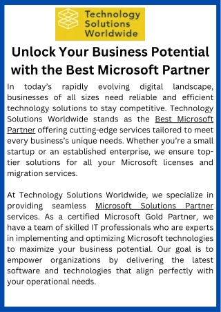 Unlock Your Business Potential with the Best Microsoft Partner (2)