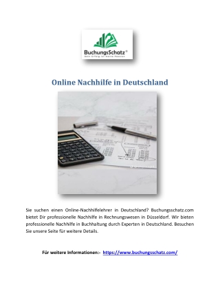 Online Nachhilfe in Deutschland