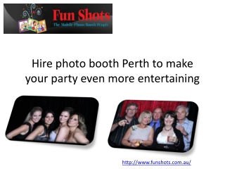 Hire Photo Booth Perth