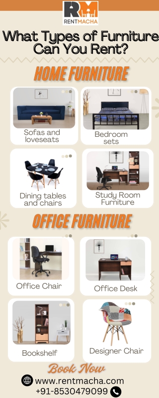 What Types of Furniture Can You Rent?