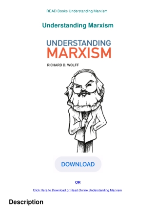 READ Books Understanding Marxism