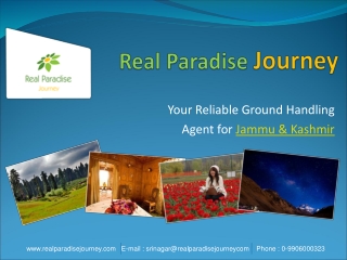 Jammu and Kashmir Tour Packages ,  https://realparadisejourney.com/