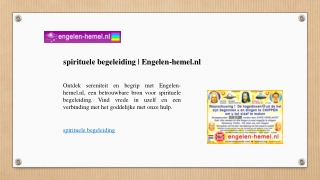 spirituele begeleiding | Engelen-hemel.nl