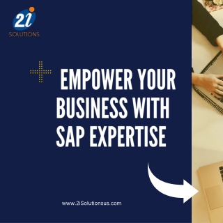 Efficiency meets innovation with our SAP expertise.