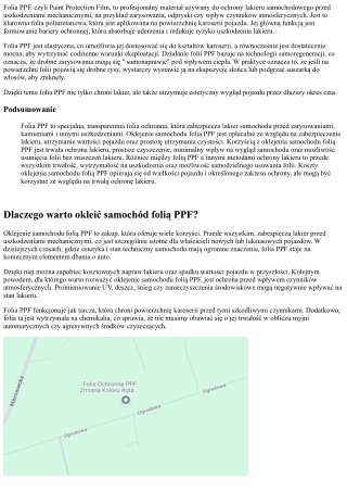 Oklejanie samochodów folią PPF: ochrona lakieru na  najwyższym poziomie