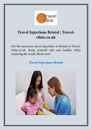 Travel Injections Bristol  Travel-clinic.co.uk