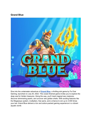 Grand Blue