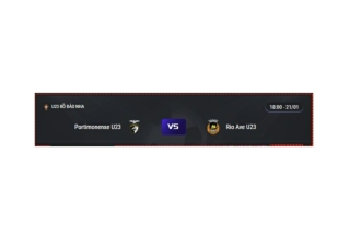 Trực tiếp Portimonense U23 vs Rio Ave U23 18:00, ngày 21/01/2025