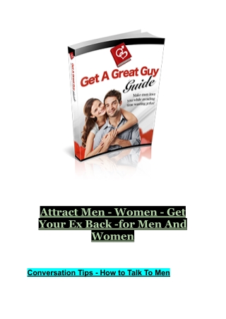 Second Chances: How to Reconnect and Get Your Ex Back for Good