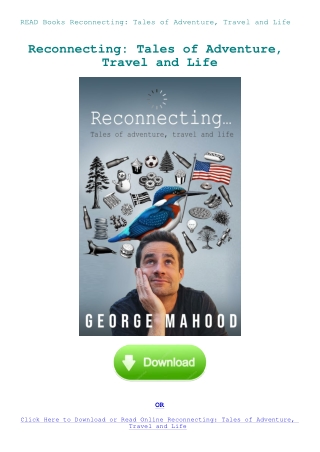 READ Books Reconnecting Tales of Adventure  Travel and Life