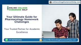 Your Ultimate Guide for Pharmacology Homework Challenges