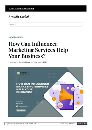 How Can Influencer Marketing Services Help Your Business