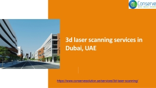 Leading 3D Scanning Company in Dubai, UAE