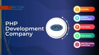 Top PHP Development Company - Taction Software