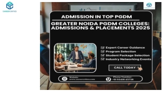 Greater Noida PGDM Colleges Admissions & Placements 2025
