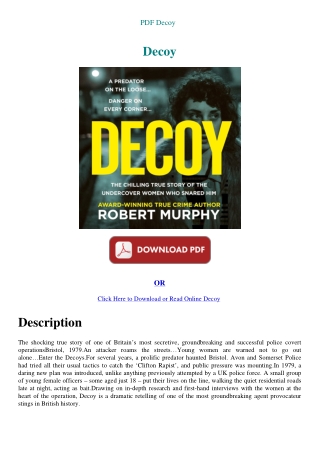 PDF Decoy