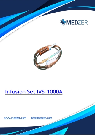 Infusion Set IVS-1000A