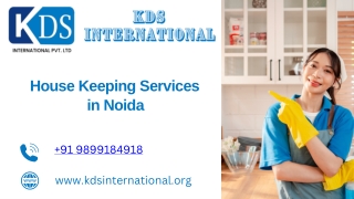 Top Housekeeping & Home Cleaning Services in Noida