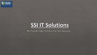 SSI IT Consulting: Your Trusted IT Recruitment Consultant for Premium Talent Sol