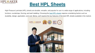 Best HPL Sheets