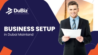 Business Setup in Dubai Mainland