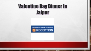 Valentine Day Dinner In Jaipur